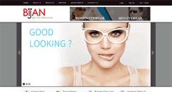 Desktop Screenshot of bijanoptical.com